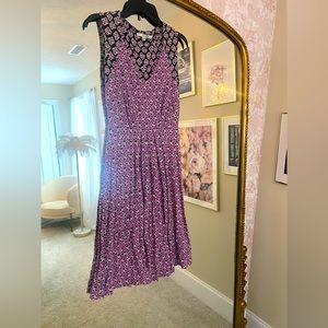 Boden Purple Jersey Dress